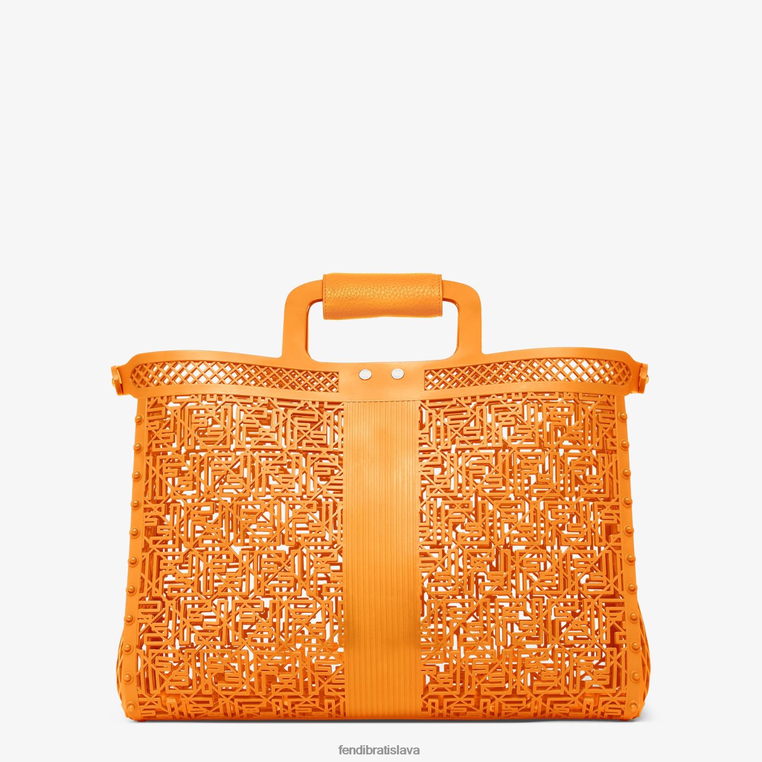 príslušenstvo Fendi recyklované plastové vrecko oranžová muži 8NT4Z81866
