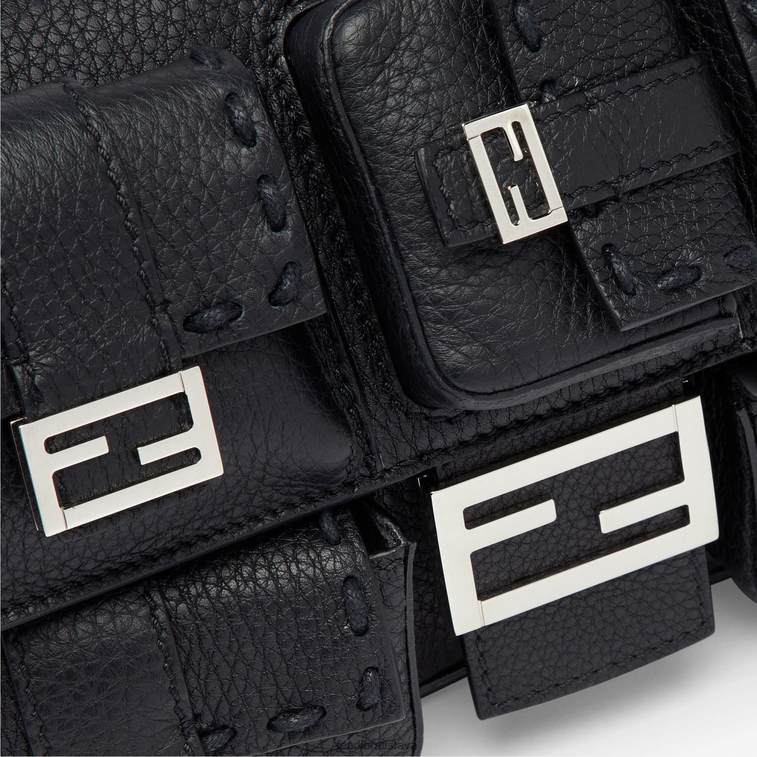 príslušenstvo Fendi sellia taška čierna muži 8NT4Z81818