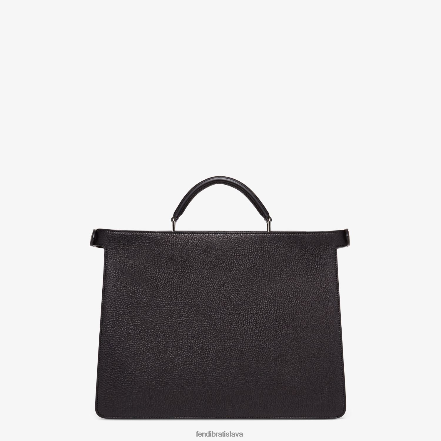 príslušenstvo Fendi stredná kožená taška peekaboo iseeu čierna muži 8NT4Z81817