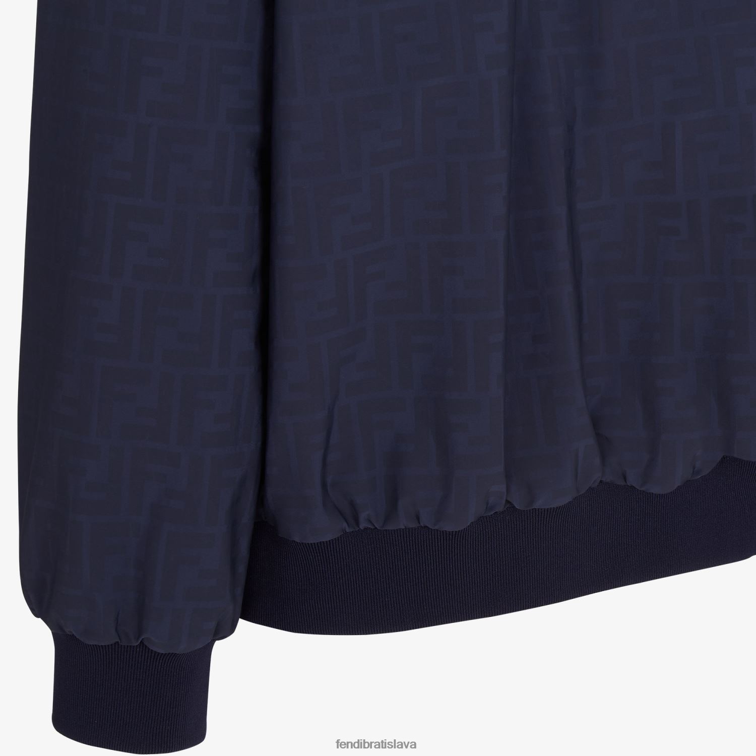 odev Fendi nylonová bomber bunda Modrá muži 8NT4Z82018