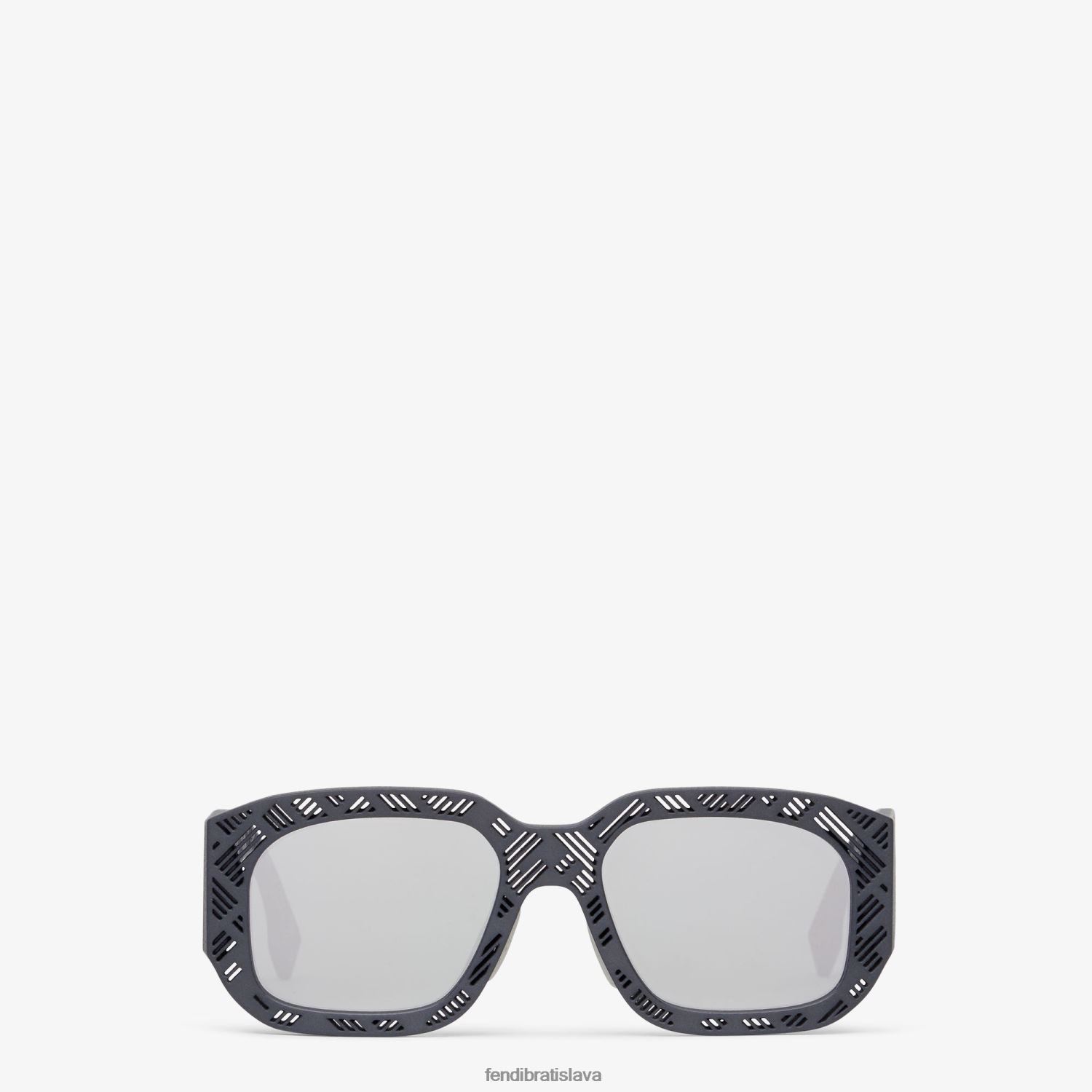príslušenstvo Fendi tieňové acetátové slnečné okuliare sivá muži 8NT4Z82353