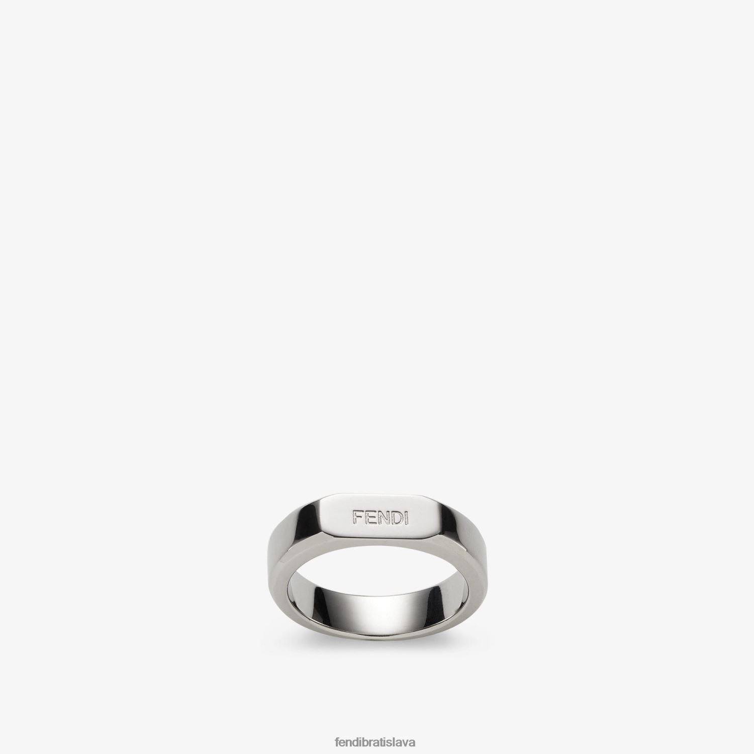 šperky Fendi prsteň striebro muži 8NT4Z82687