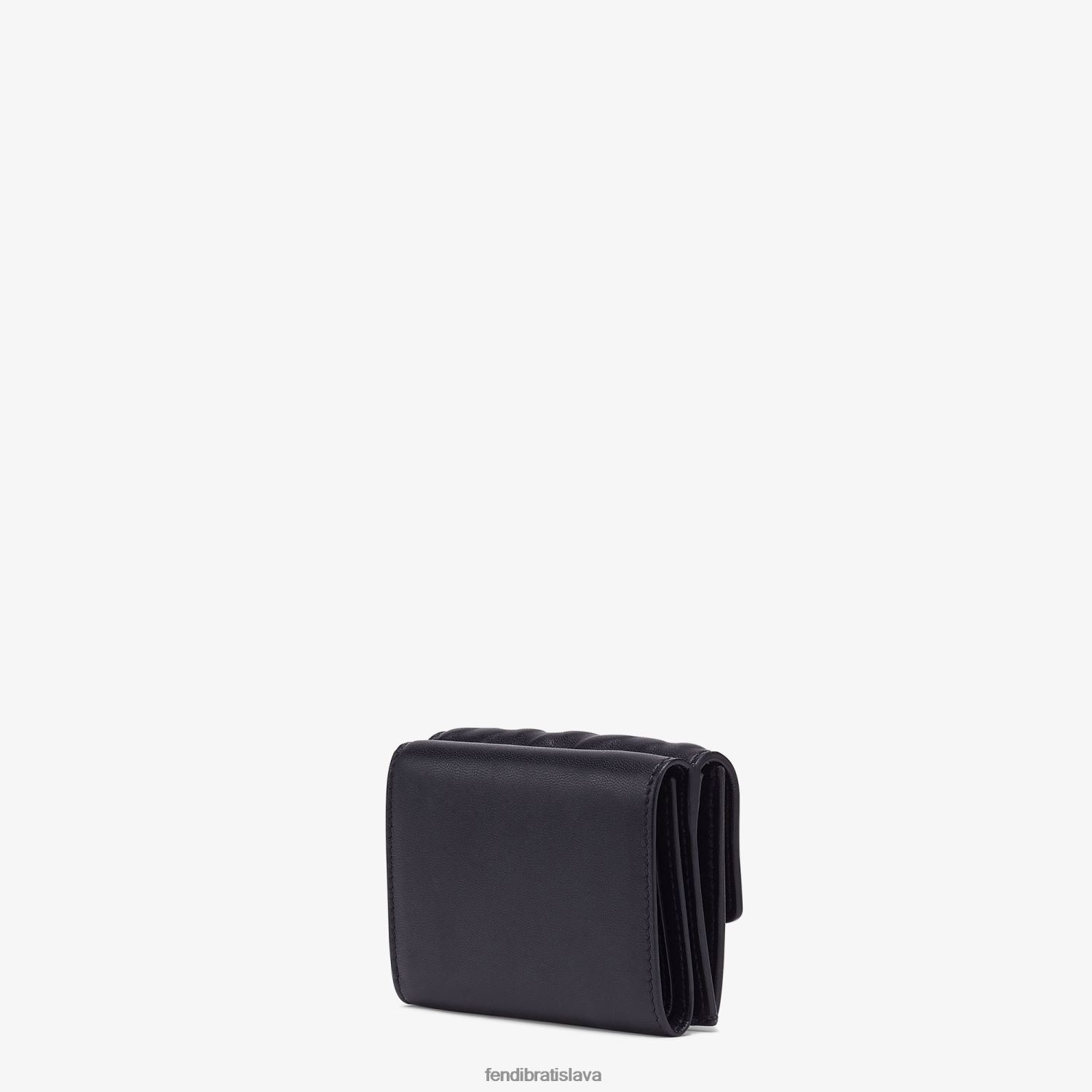príslušenstvo Fendi bageta micro trojdielna peňaženka z napa kože čierna ženy 8NT4Z81425