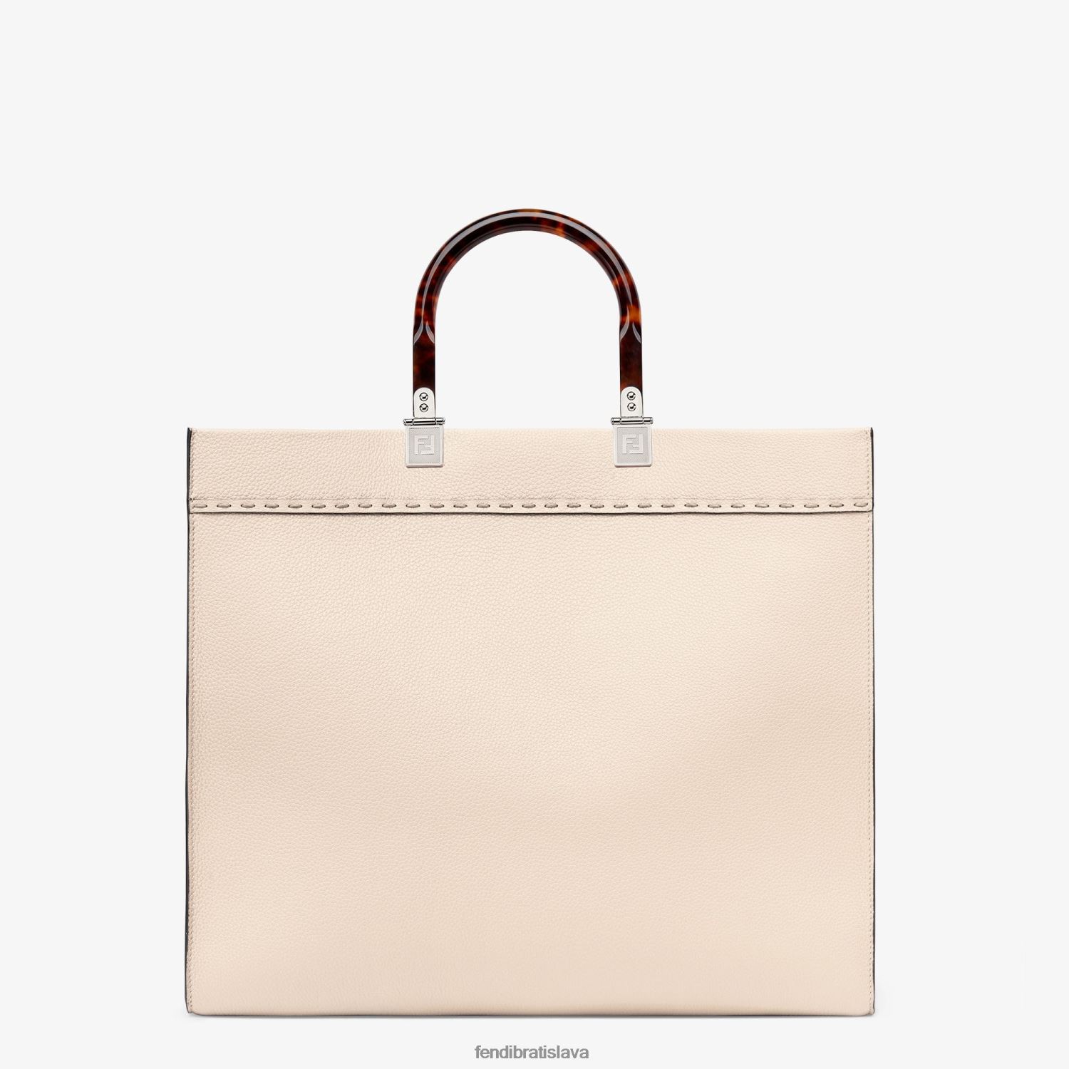 príslušenstvo Fendi bledý celozrnný shopper Ružová ženy 8NT4Z8848