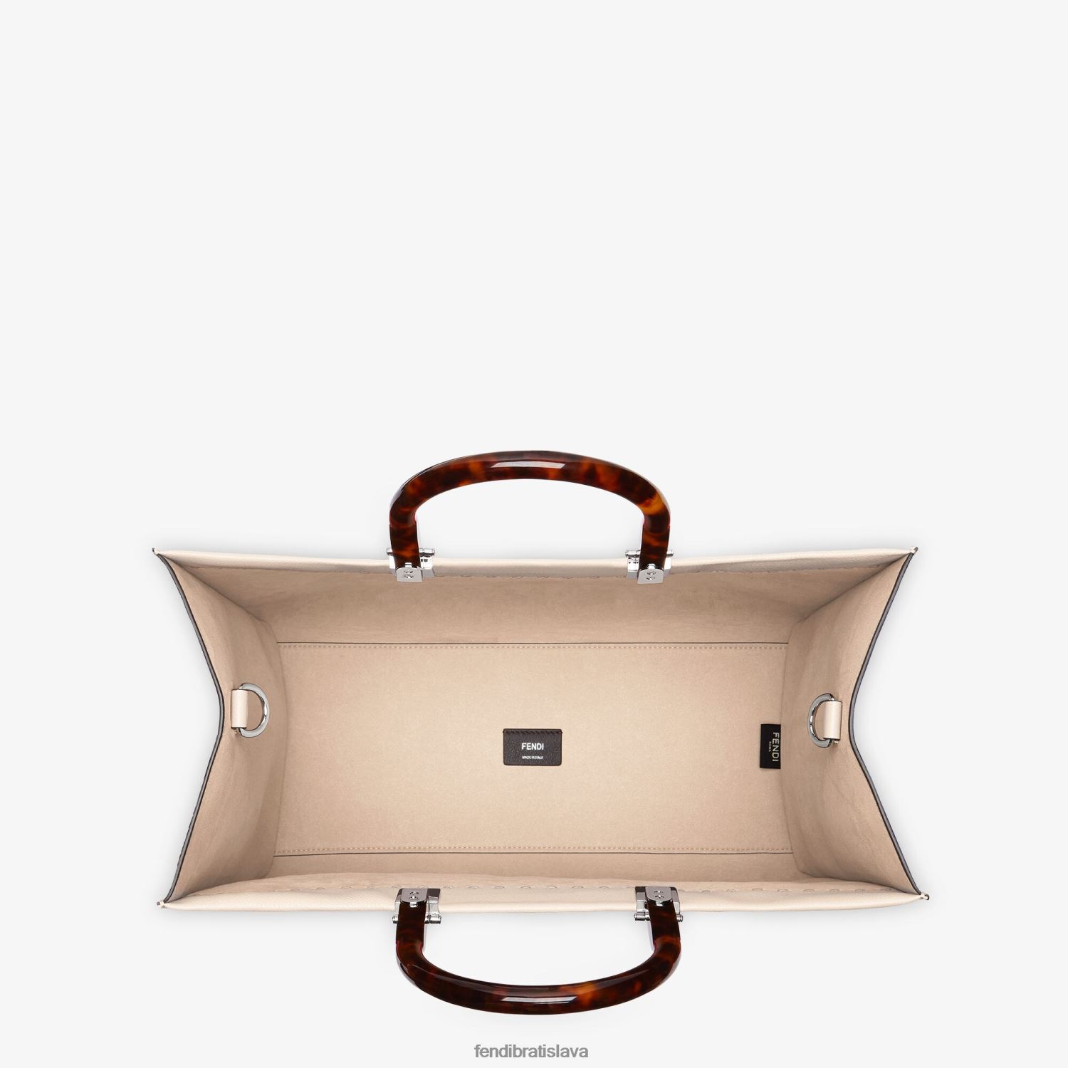 príslušenstvo Fendi bledý celozrnný shopper Ružová ženy 8NT4Z8848