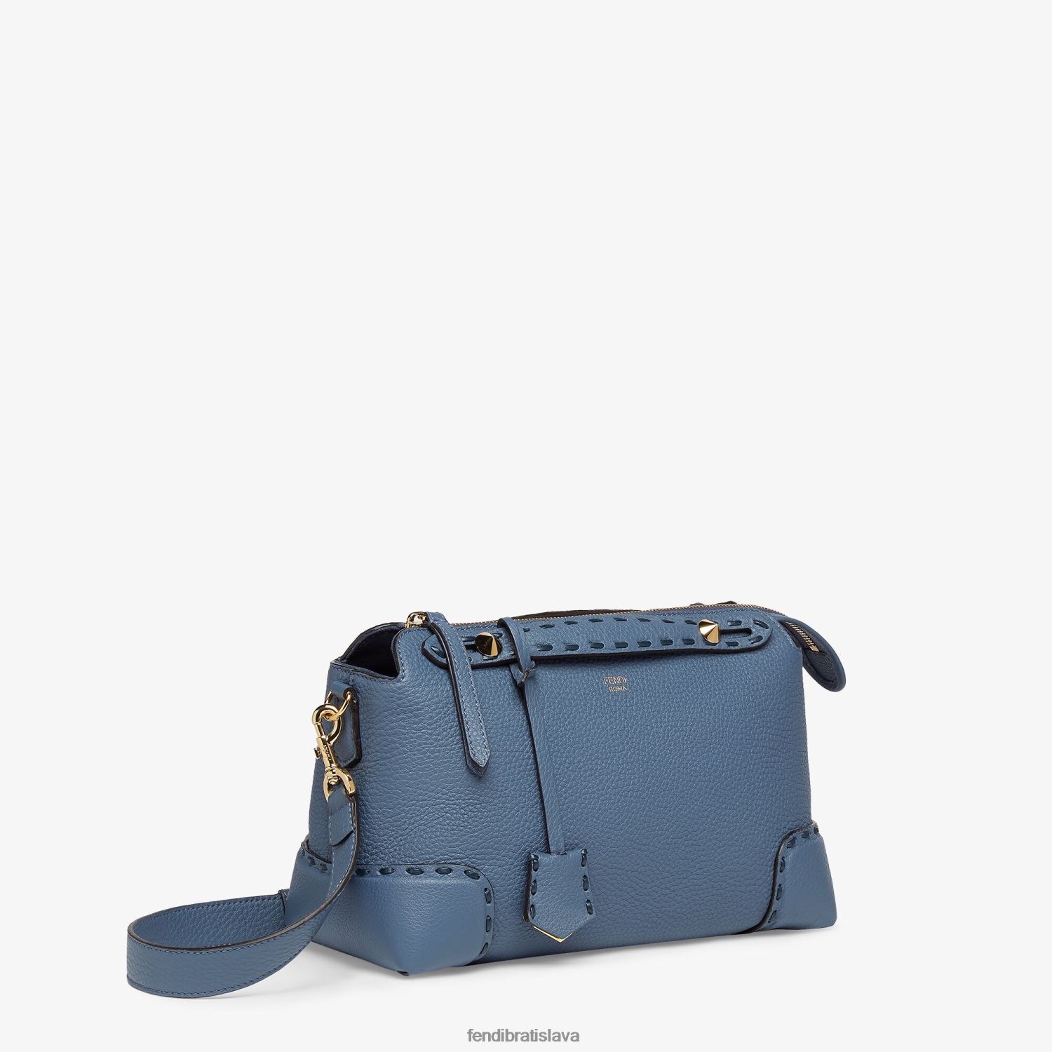 príslušenstvo Fendi boston taška sellia s oversize prešívaním Modrá ženy 8NT4Z8745