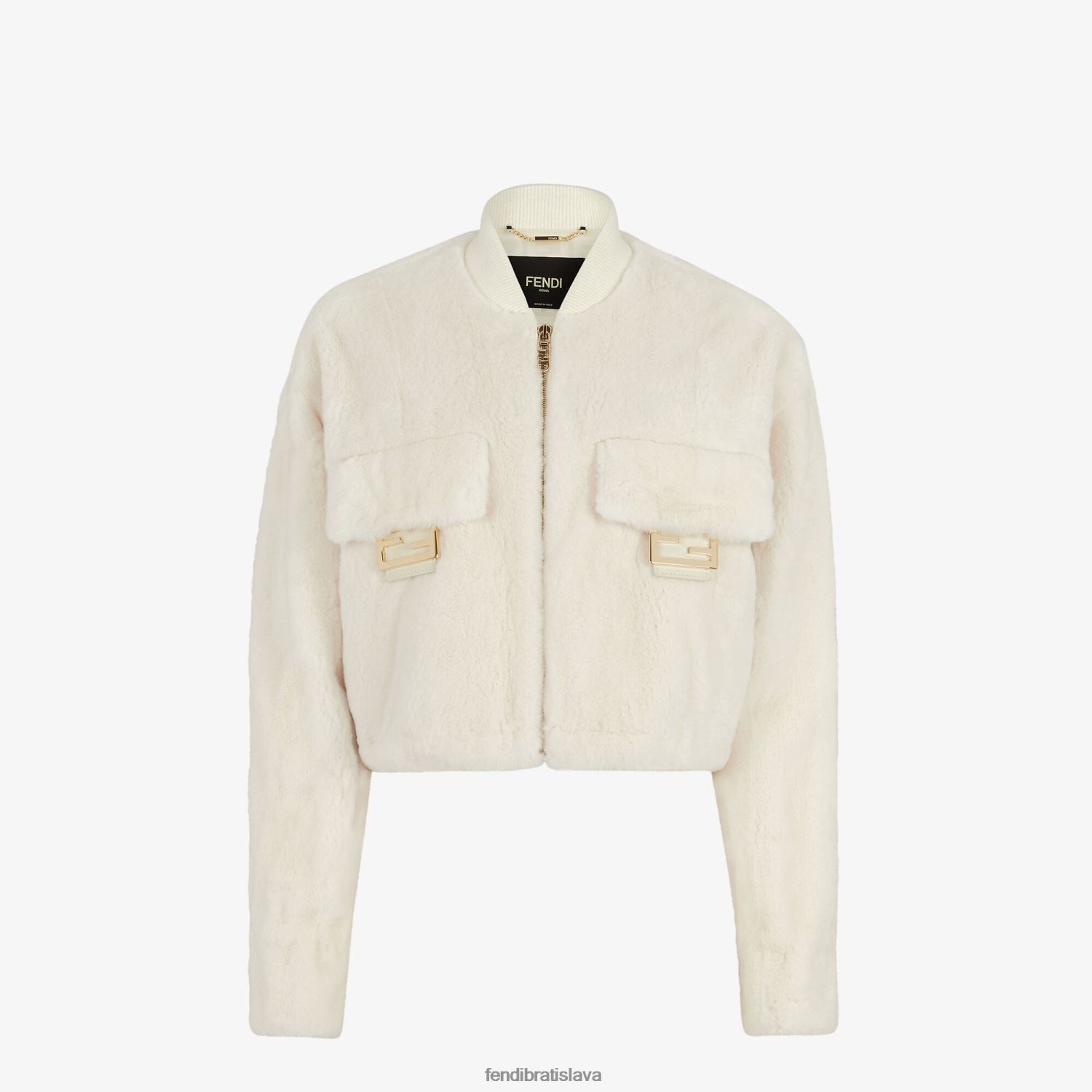 odev Fendi norkový bomber móda ženy 8NT4Z81163
