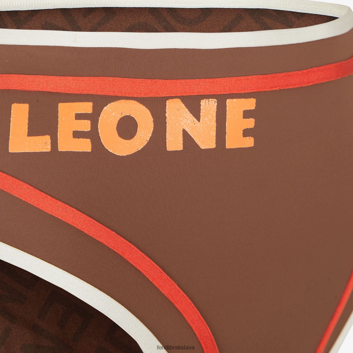 odev Fendi lycrové bikiny hnedá ženy 8NT4Z81054
