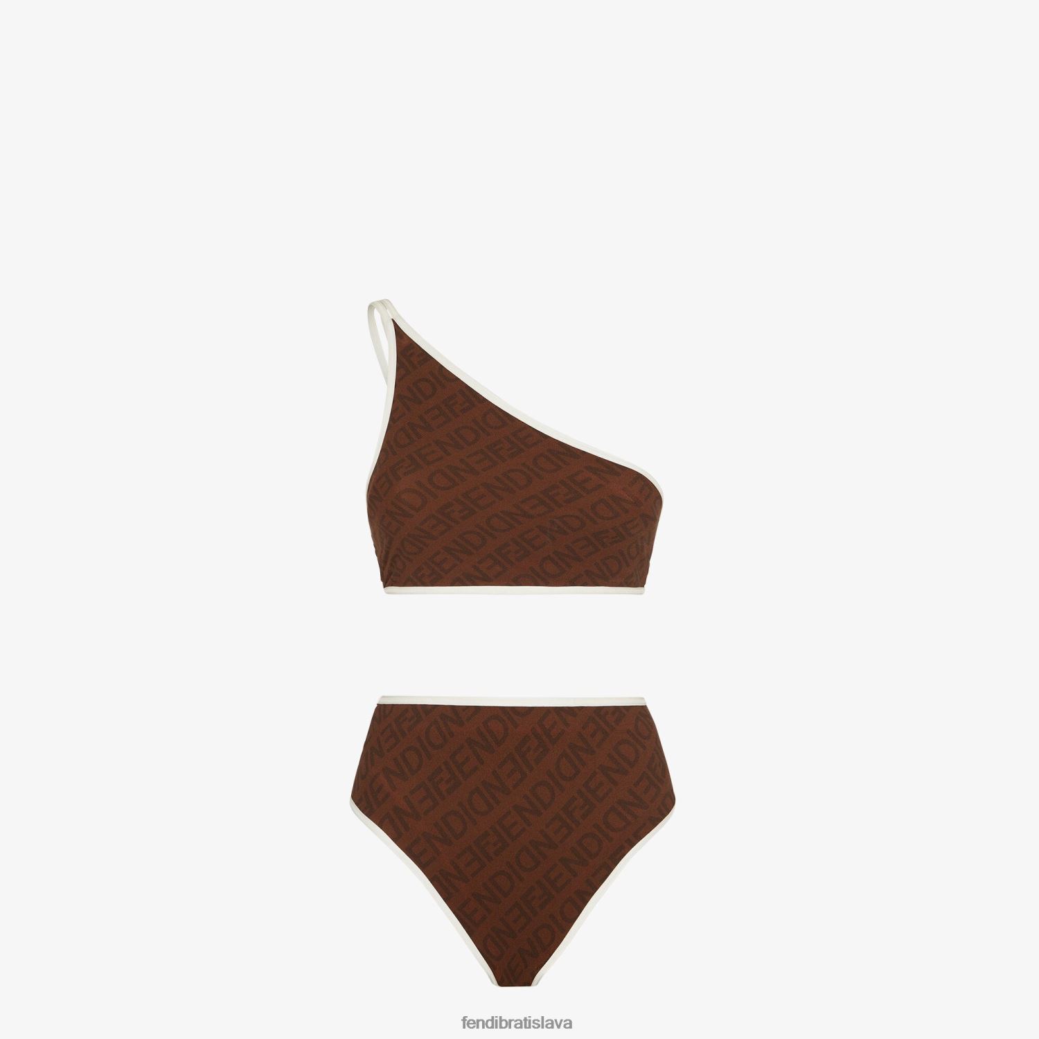 odev Fendi lycrové bikiny hnedá ženy 8NT4Z81054