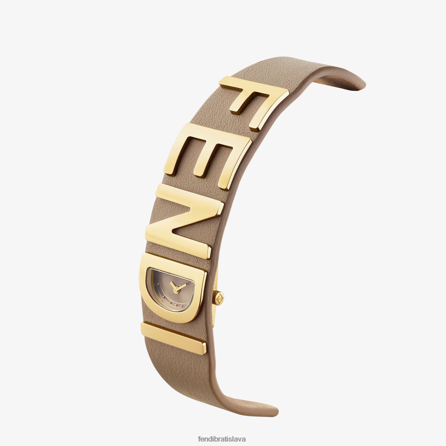 príslušenstvo Fendi 17,80 x 19,80 mm - náramkové hodinky s nápisom sivá ženy 8NT4Z846