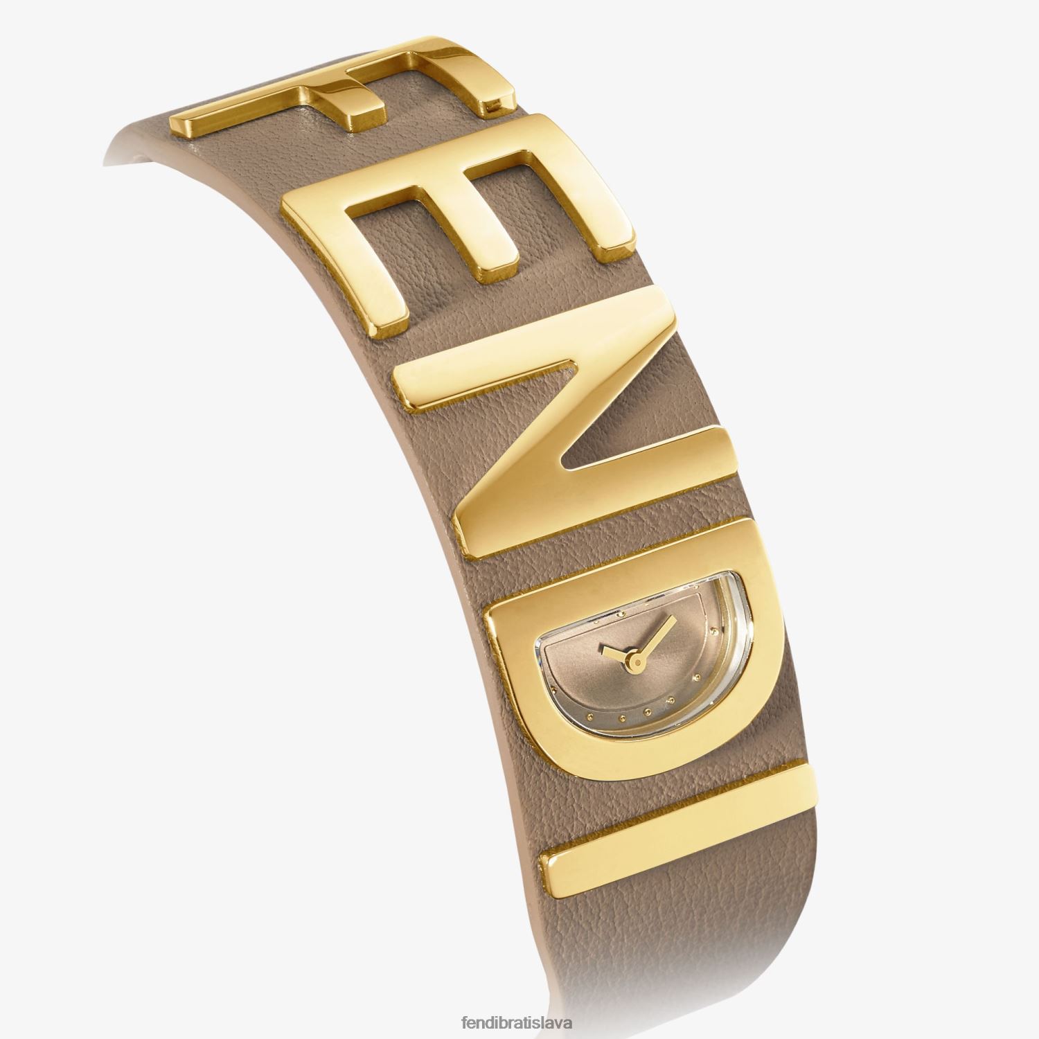 príslušenstvo Fendi 17,80 x 19,80 mm - náramkové hodinky s nápisom sivá ženy 8NT4Z846
