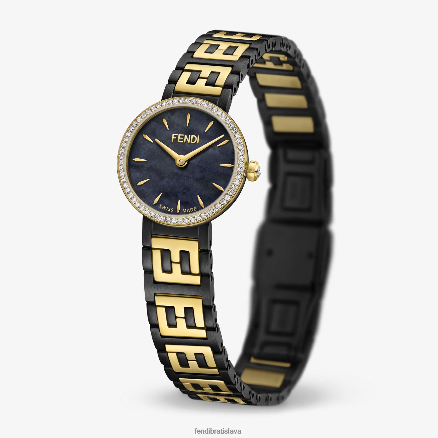 príslušenstvo Fendi 19mm - náramkové hodinky s logom ff viacfarebný ženy 8NT4Z8428