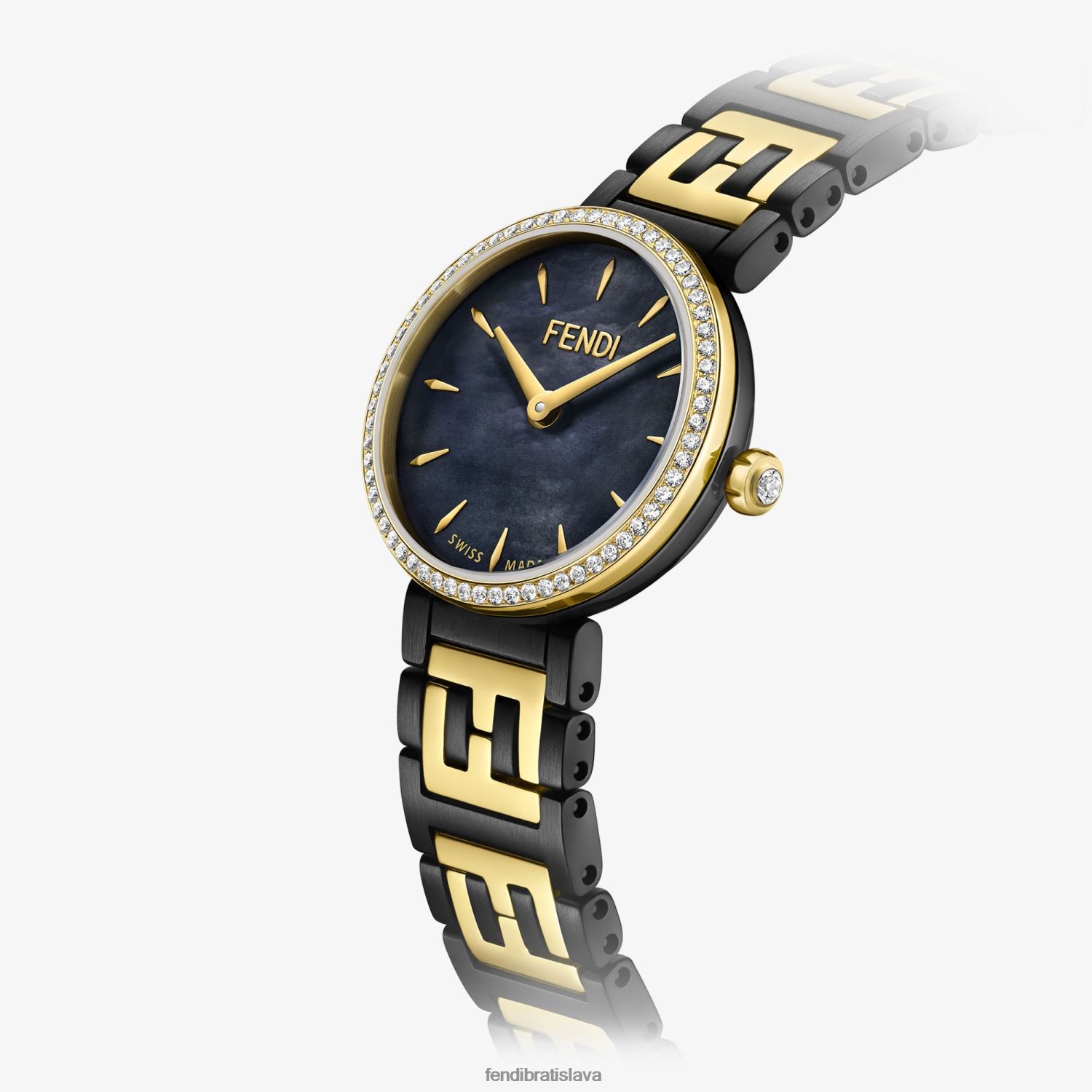 príslušenstvo Fendi 19mm - náramkové hodinky s logom ff viacfarebný ženy 8NT4Z8428