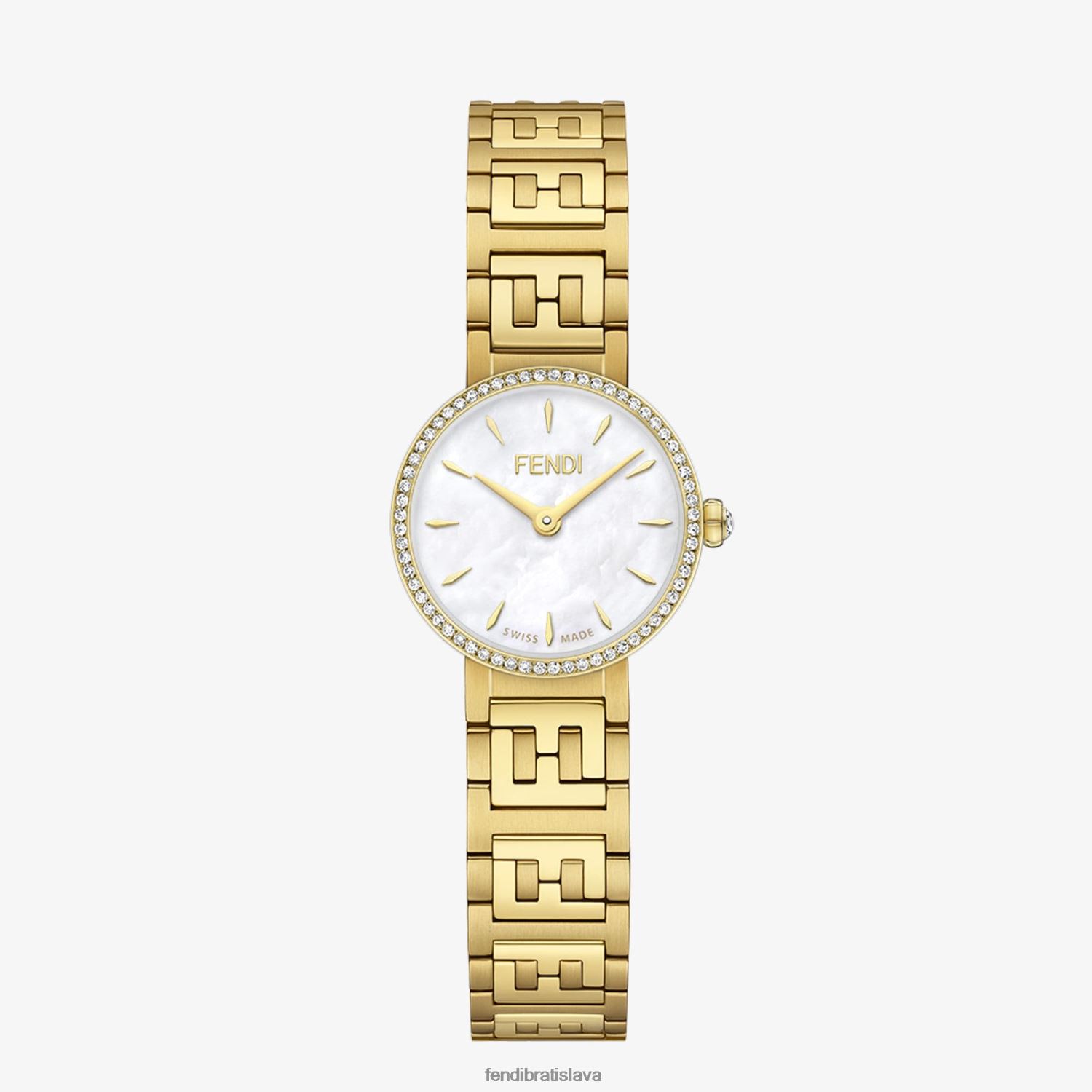 príslušenstvo Fendi 19mm - náramkové hodinky s logom ff viacfarebný ženy 8NT4Z8434
