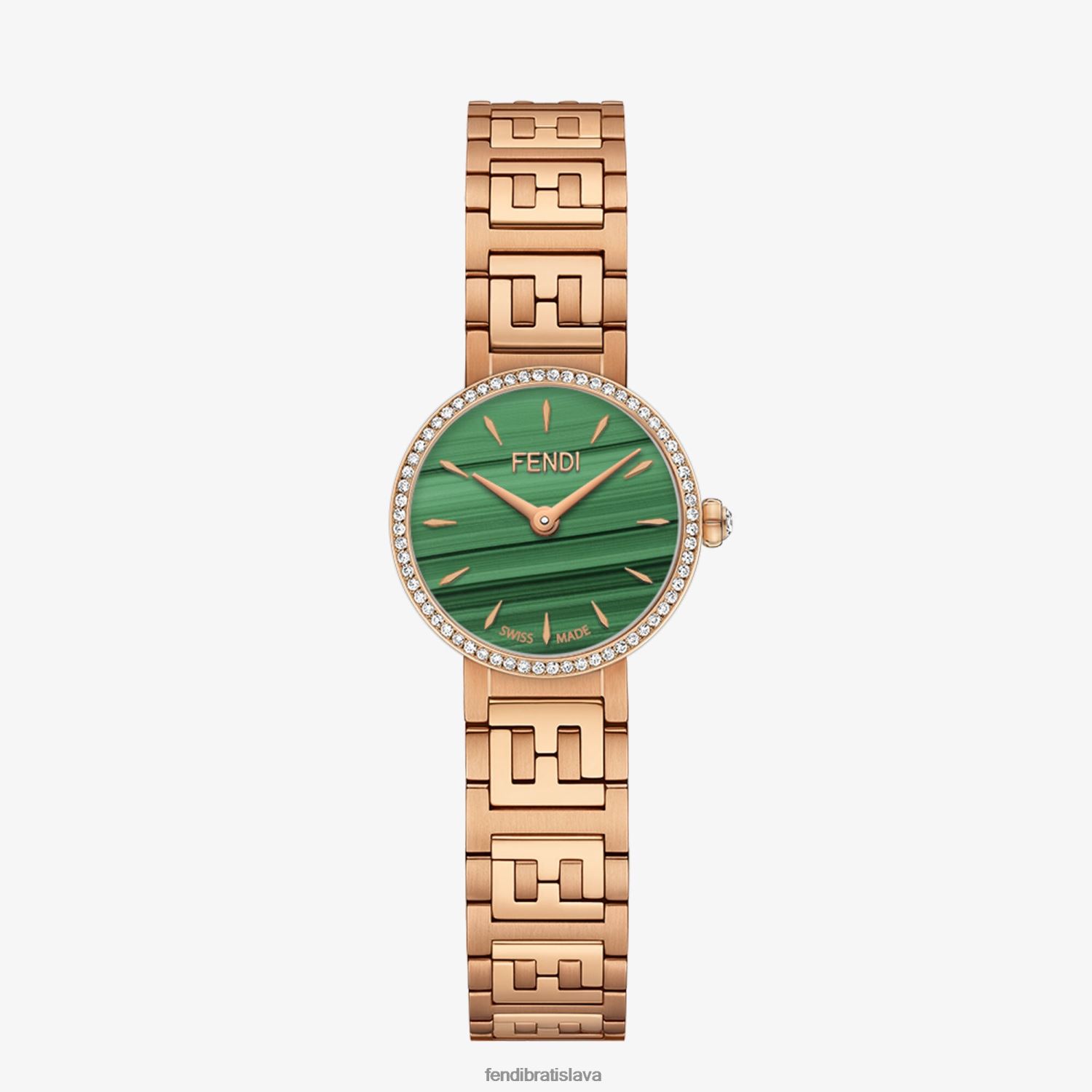 príslušenstvo Fendi 19mm - náramkové hodinky s logom ff viacfarebný ženy 8NT4Z8470 - Kliknutím na obrázok zatvorte -