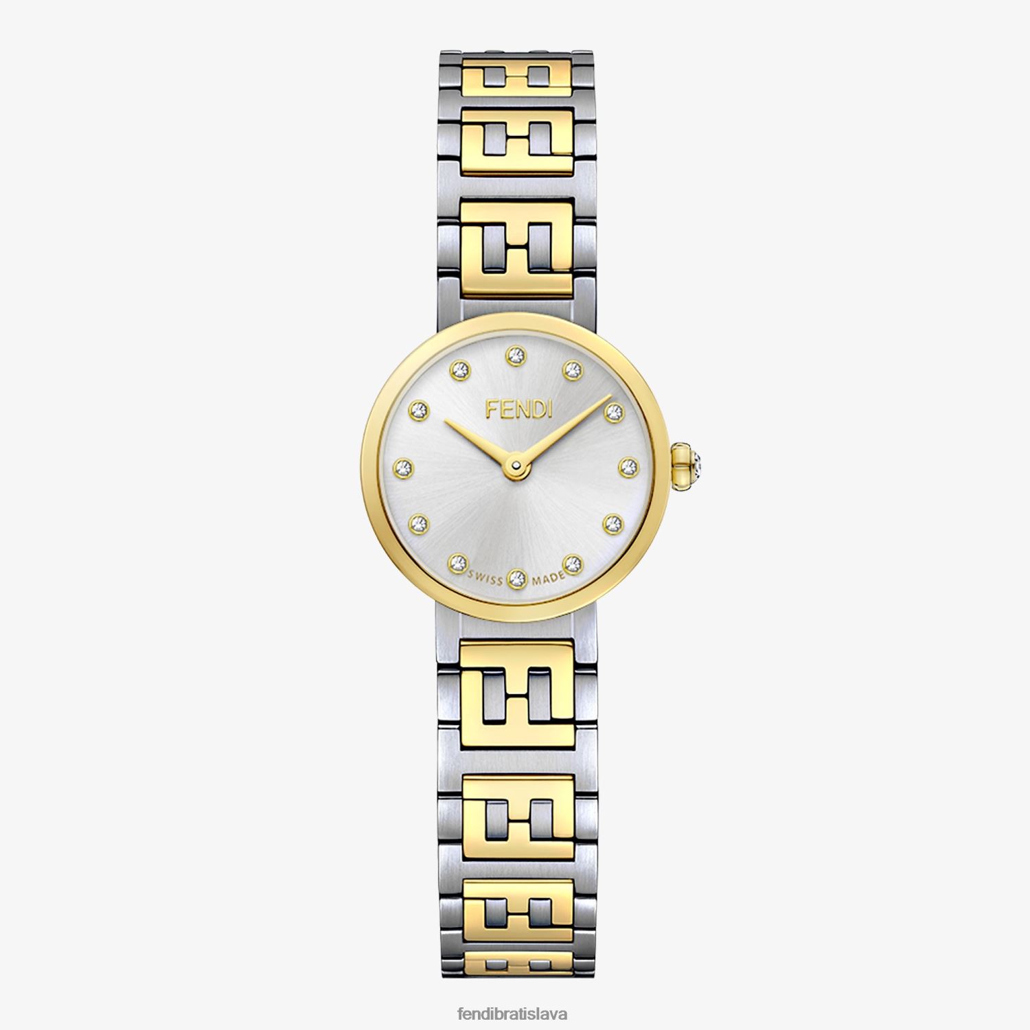 príslušenstvo Fendi 19mm - náramkové hodinky s logom ff viacfarebný ženy 8NT4Z8474