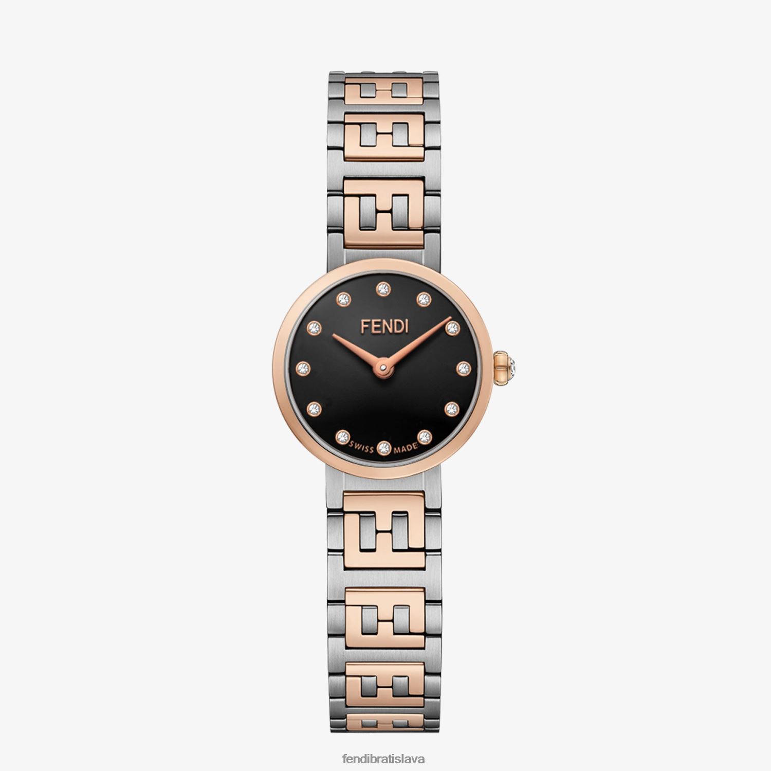 príslušenstvo Fendi 19mm - náramkové hodinky s logom ff viacfarebný ženy 8NT4Z8477