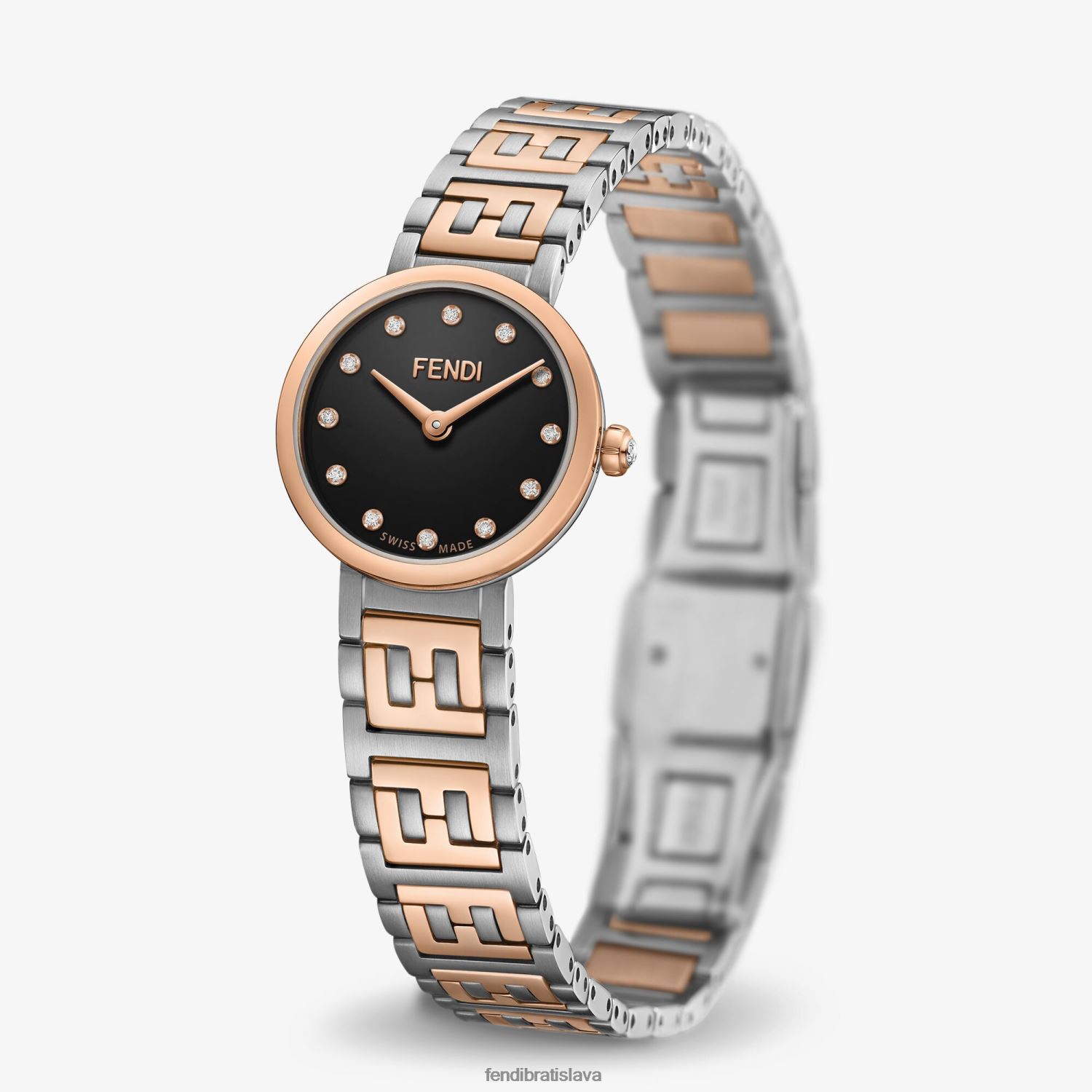 príslušenstvo Fendi 19mm - náramkové hodinky s logom ff viacfarebný ženy 8NT4Z8477