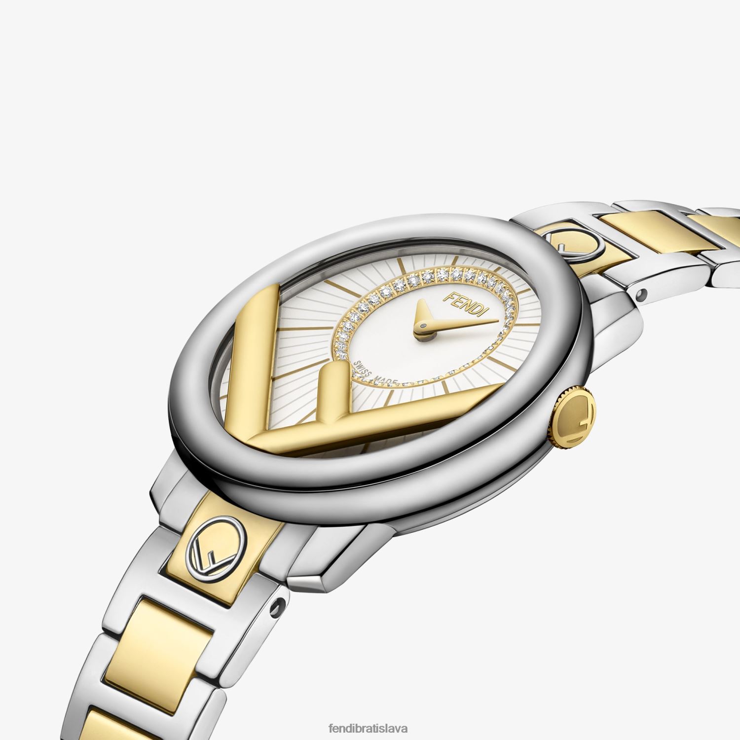 príslušenstvo Fendi 28mm - hodinky s logom viacfarebný ženy 8NT4Z8424