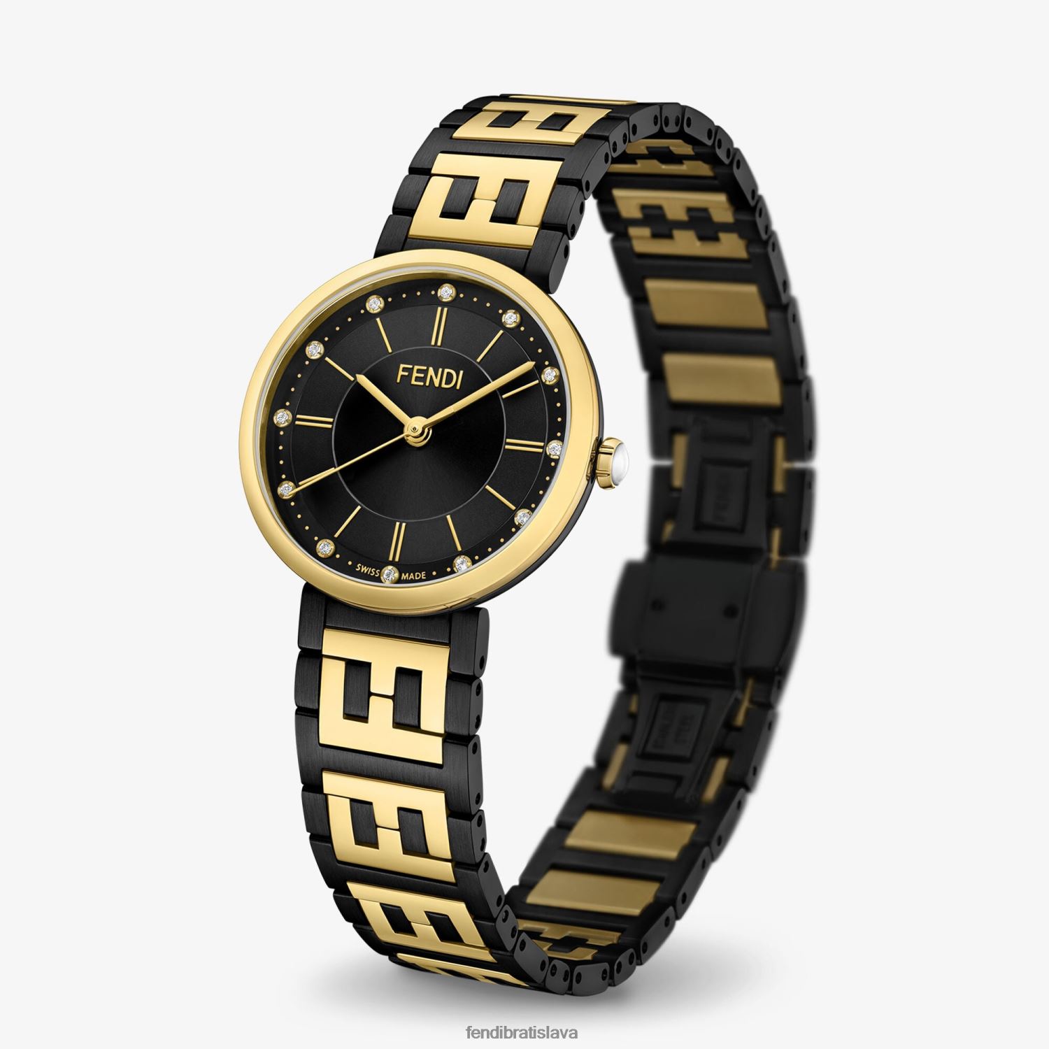 príslušenstvo Fendi 29 mm - hodinky s náramkom s logom ff móda ženy 8NT4Z8430
