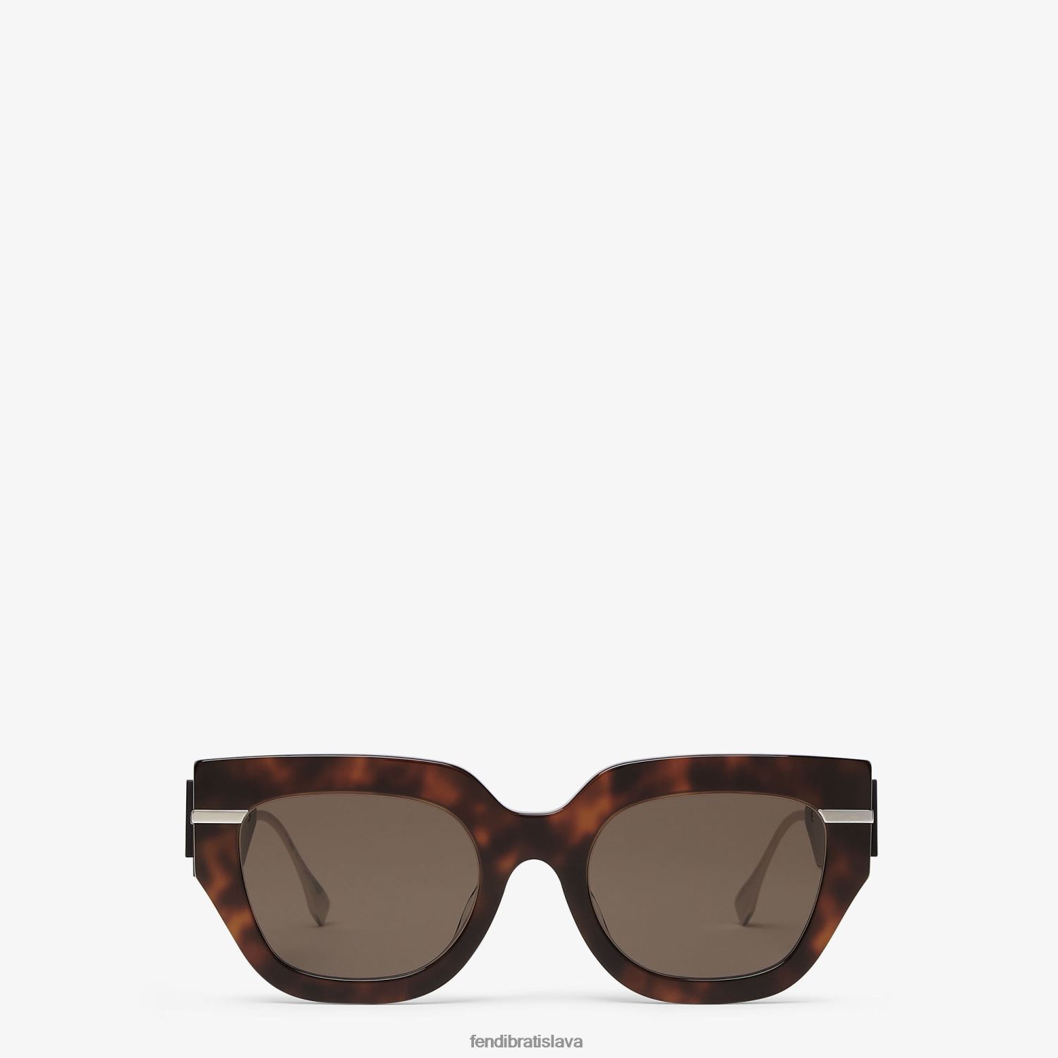 príslušenstvo Fendi havana acetátové slnečné okuliare móda ženy 8NT4Z8488