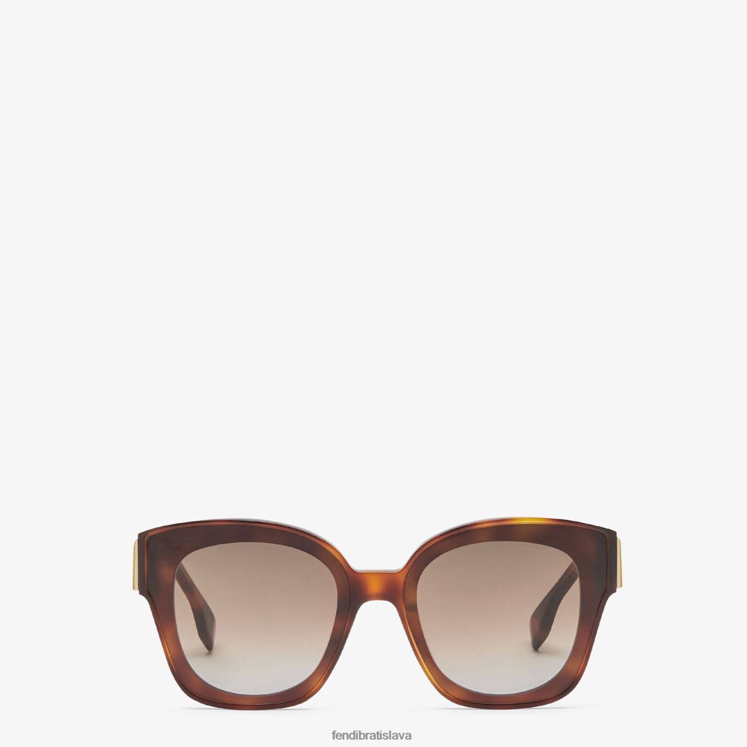 príslušenstvo Fendi havana acetátové slnečné okuliare móda ženy 8NT4Z8489