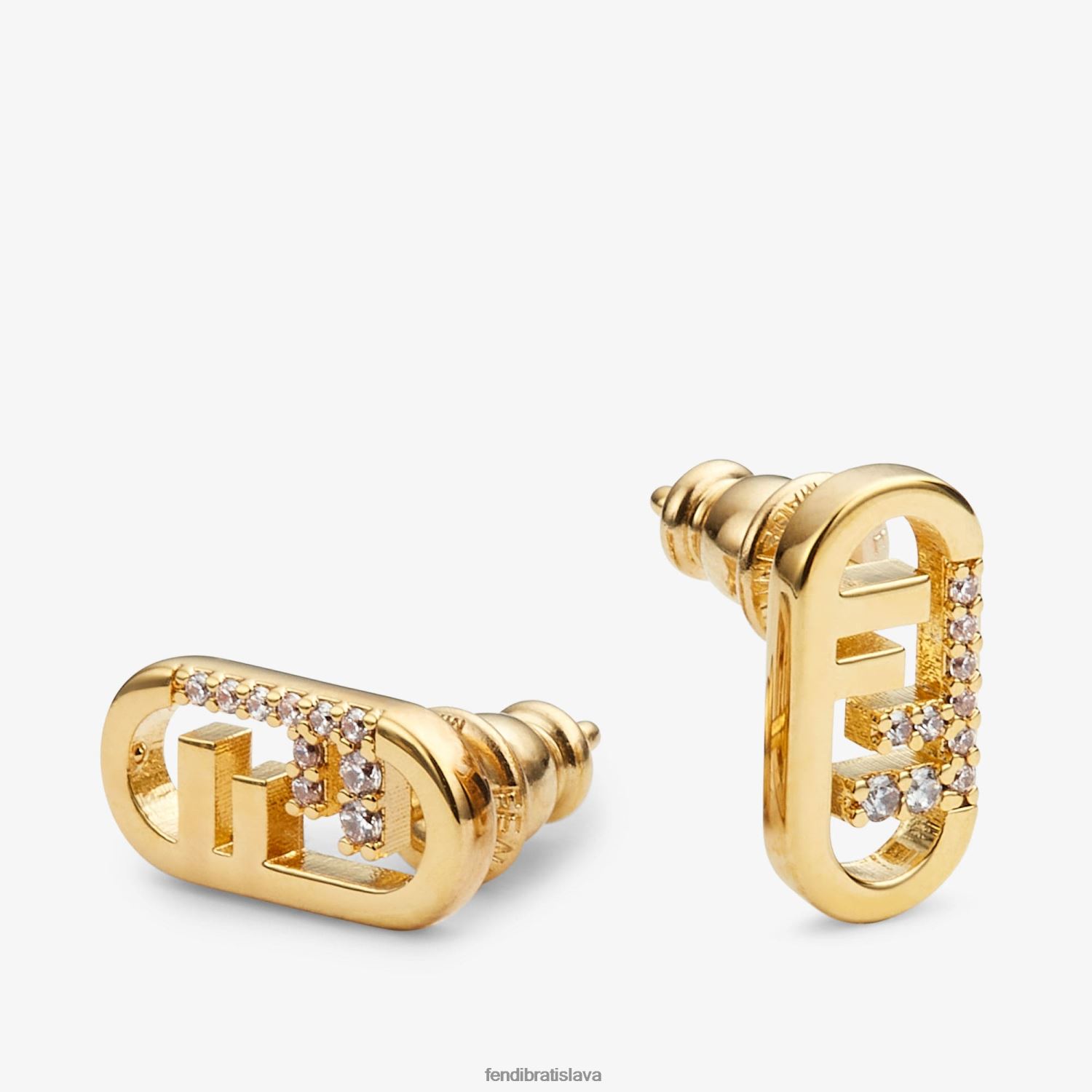 šperky Fendi o'lock náušnice zlato ženy 8NT4Z81659