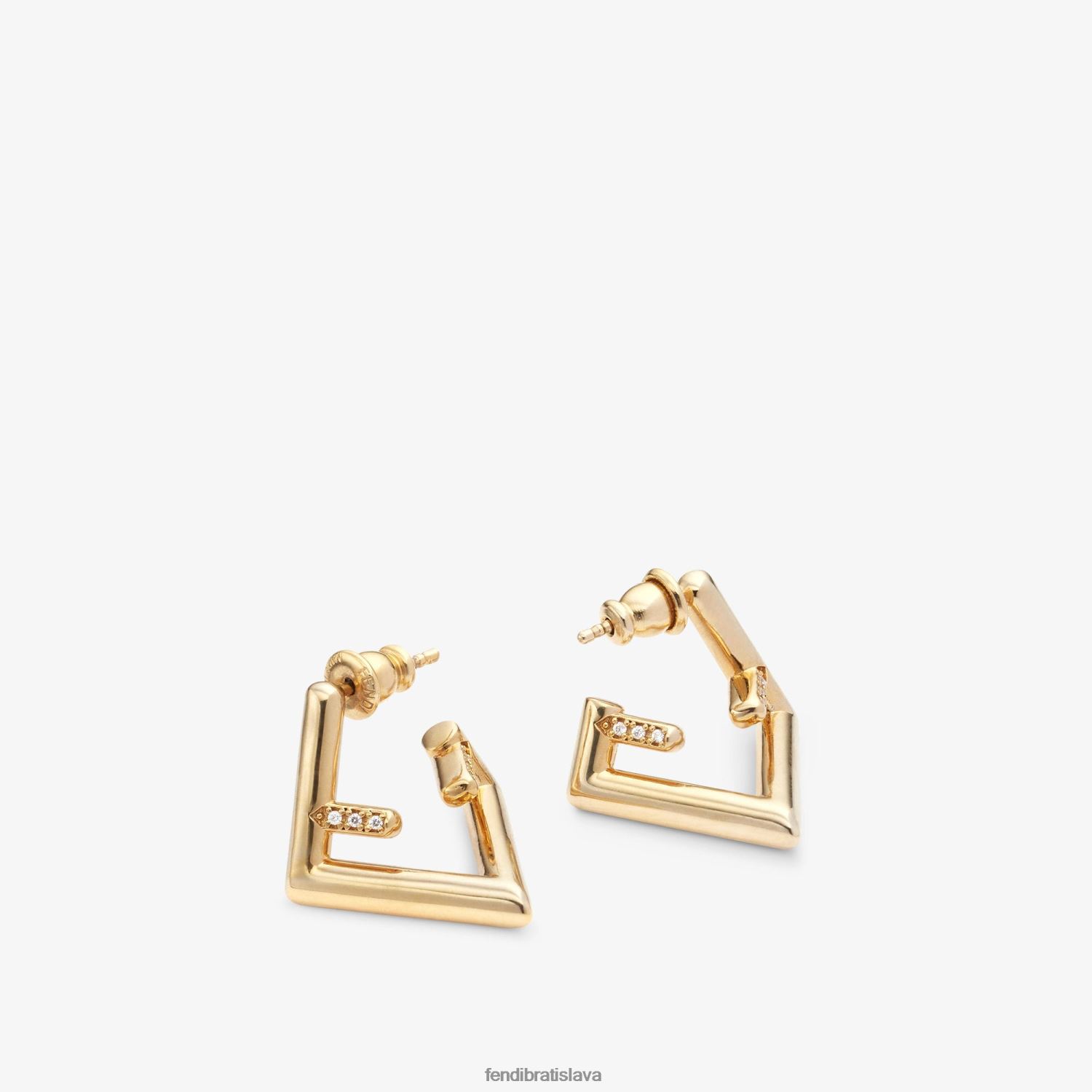 šperky Fendi prvé náušnice striebro ženy 8NT4Z81689