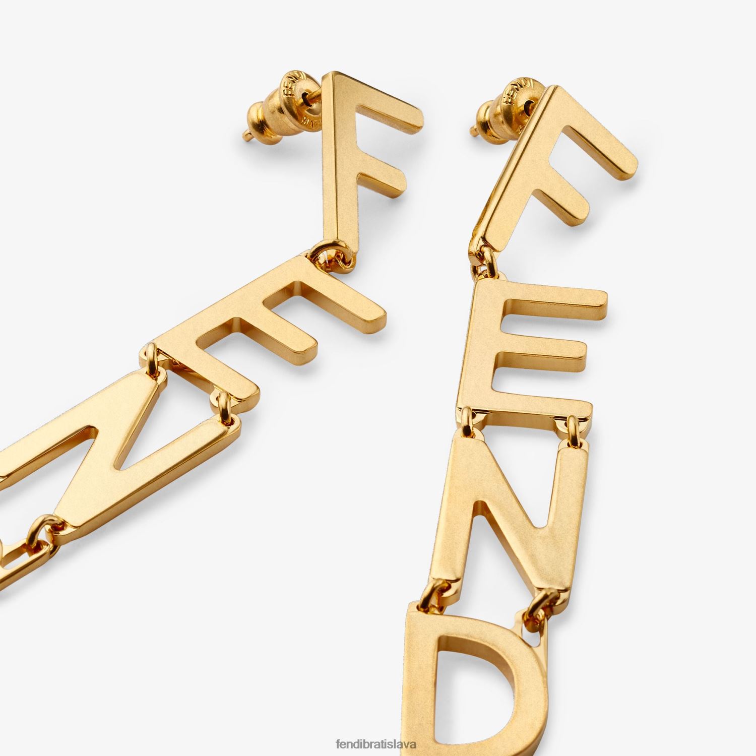 šperky Fendi vintage -náušnice zlato ženy 8NT4Z81694